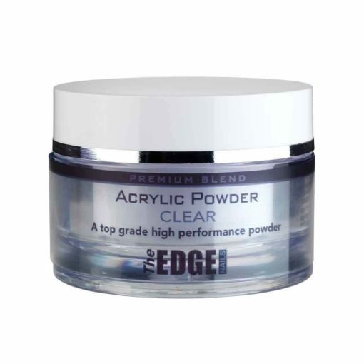 The Edge Premium Blend Acrylic Powder Clear 37G