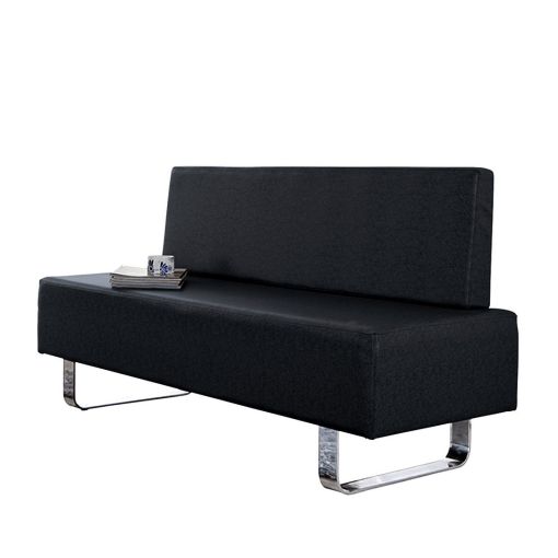 Classic Reception Couch Black