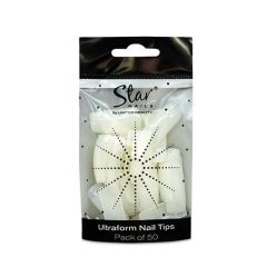 Star Nails Ultra Form Tips Pack Of 50 Size 2