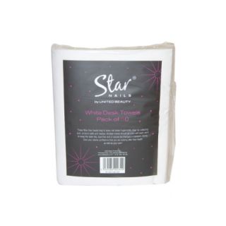Star Nails White Desk Towels Pack Of 50