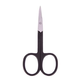 The Edge Black Nail Scissors (Straight)