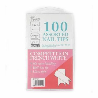 The Edge Clear Competition Tips Assorted (100)