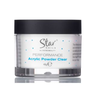 Star Nails Performance Acrylic Powder Clear 40G